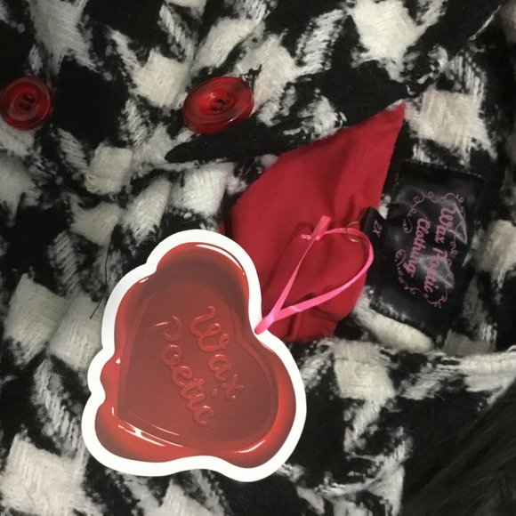 Unique Vintage Wax Poetic Marie swing coat size 2x New - Picture 3 of 4